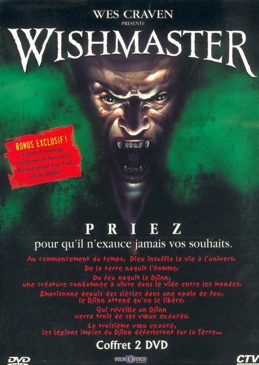 WISHMASTER / WISHMASTER 2 - COFFRET 2 DVD