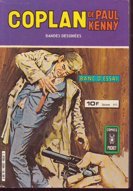 album relié / recueil : Coplan ( paul kenny )  N° 3284 : coplan n° 42 ( "banc d'essai " ) + coplan n° 43 ( " arme absolue " )