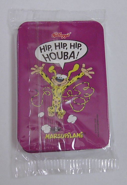 marsupilami - jeu de cartes - hip, hip, hip, houba !