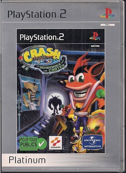 Crash Bandicoot : La Vengeance De Cortex - Platinum Edition PS2