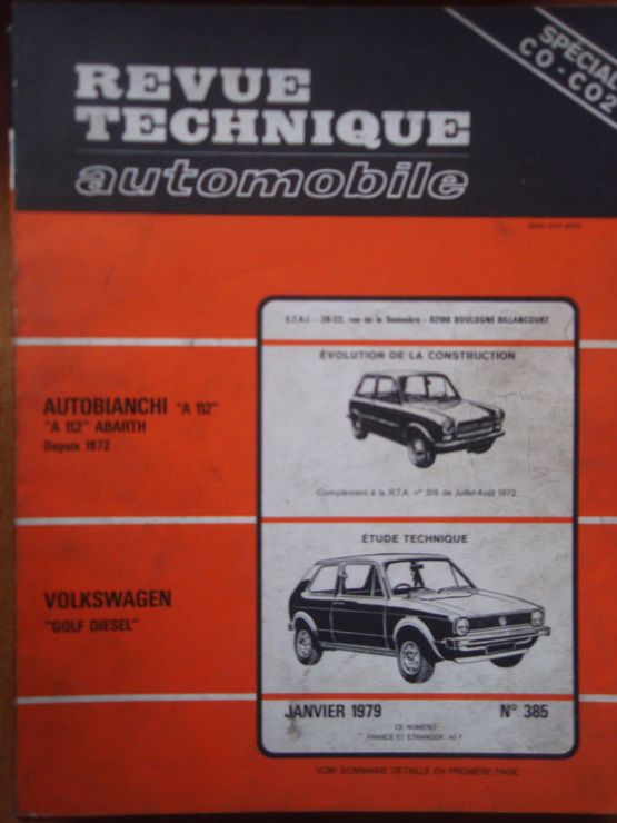 REVUE GOLF DIESEL  N° 385