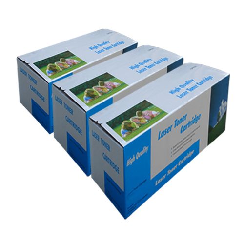 3x Toner Laser Compatible - 7000 Pages Avec Un Taux De Couverture De 5% D'encre Par Page Pour Remplacer Hp Q7553x - Black