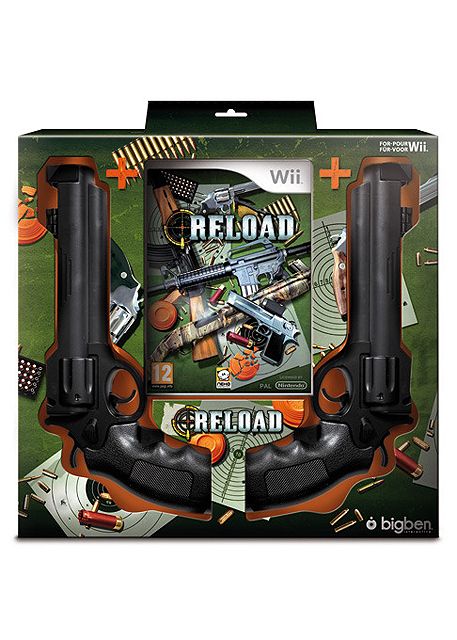 Reload + 2 revolvers pour wii Wii