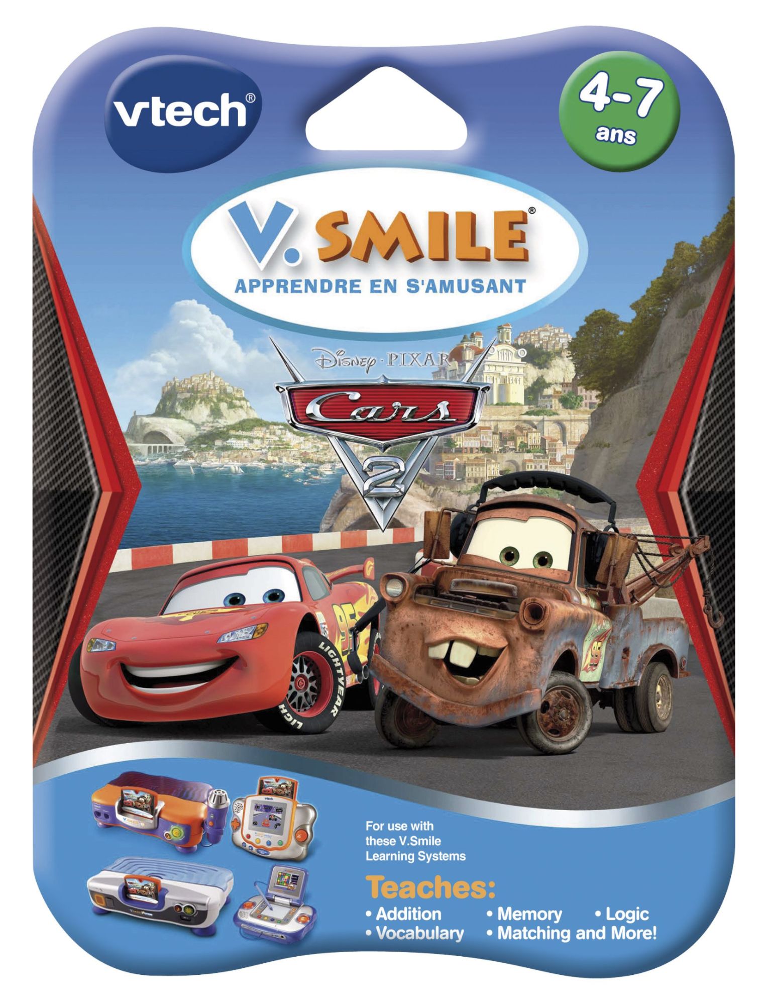 Jeu pour console de jeux - Vsmile : Cars 2