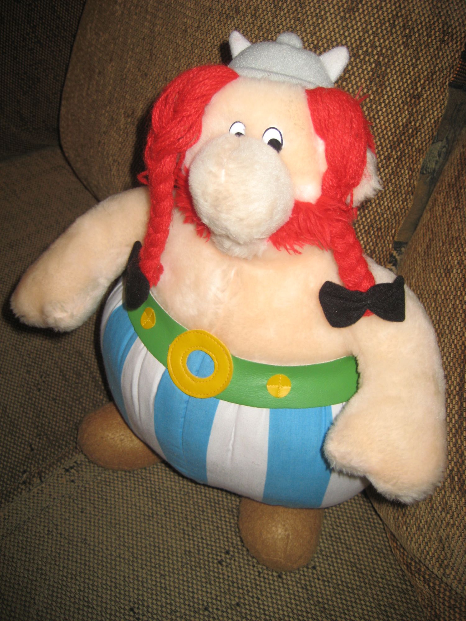 Peluche Obélix Parc Astérix 1999/ Goscinny-Uderzo 35 cm