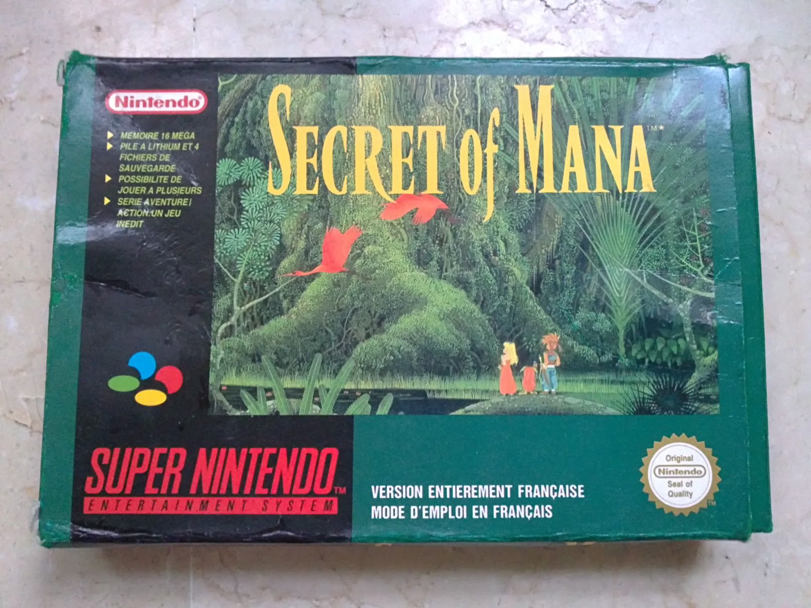 Secret Of Mana Snes Super Nintendo
