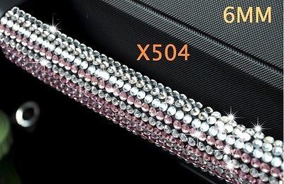 Autocollant diamant argenté strass scrapbooking sticker adhésif collant 6MM 6 MM