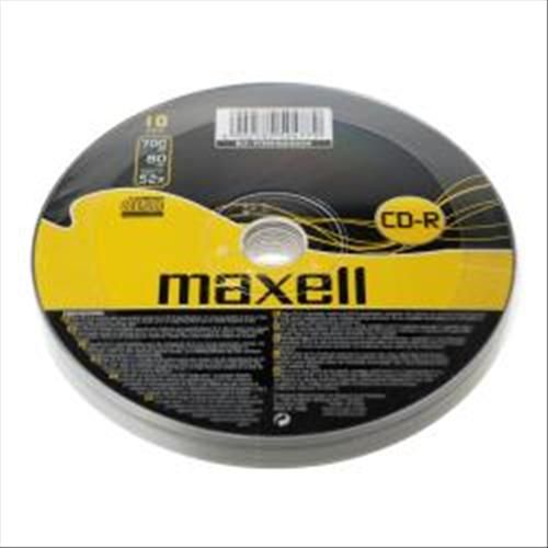 Maxell - 10 x CD-R - 700 Mo (80 min) 52x