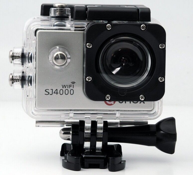 QUMOX WIFI SJ4000 argenté Action Sport Cam Camera Waterproof Full HD 1080p 720p Video Helmetcam caméra