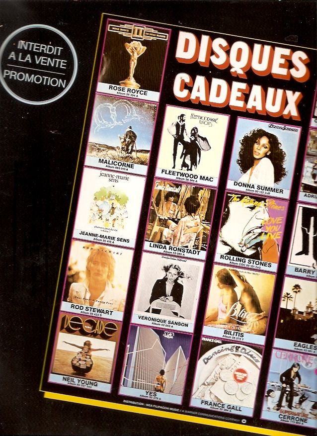 DOUBLE 33T LP / DISQUE CADEAU / WEA INTERNATIONAL