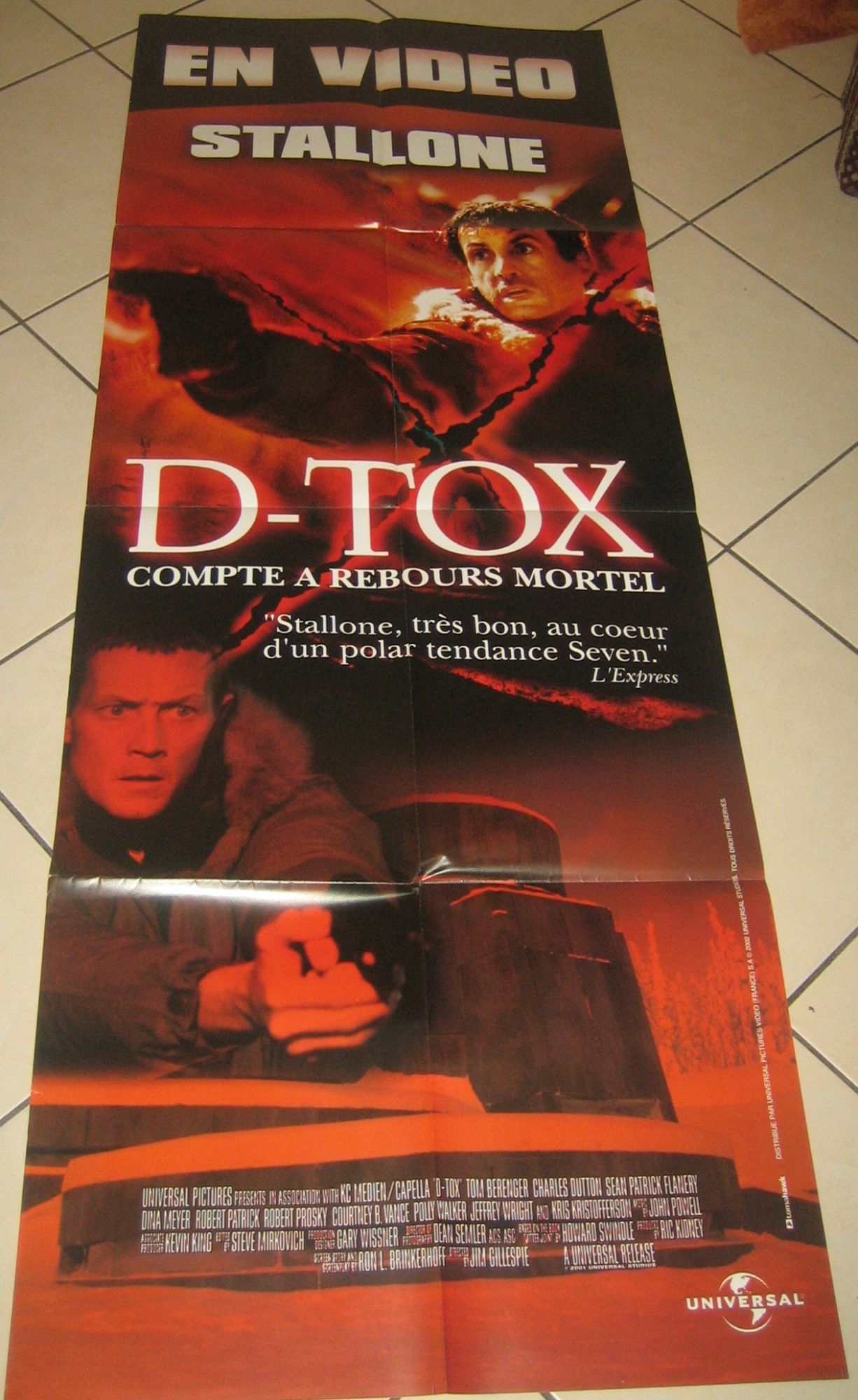 D-Tox -  - AFFICHE CINEMA ORIGINALE