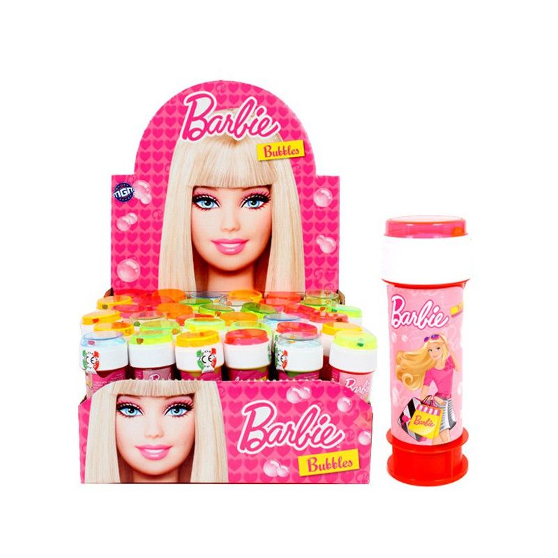 Bulles de savon 60ml barbie + jeu de patience