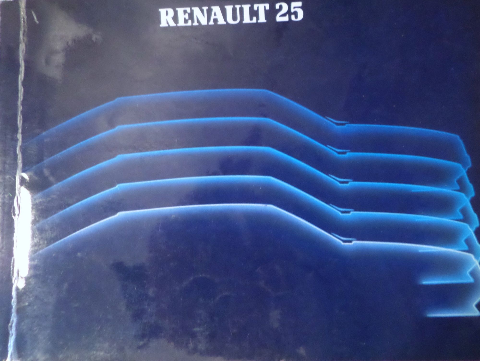 manuel conduite entretien renault 25 - 1987