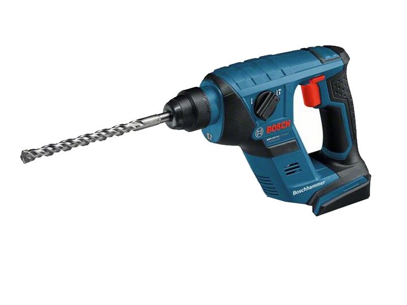 Perforateur sans fil SDS-Plus Li-Ion livré sans batterie ni chargeur en coffret L-BOXX BOSCH GBH 18 V-LI compact 0611905304