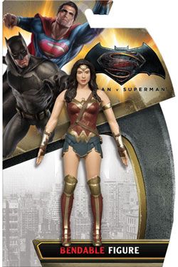 Batman v Superman figurine flexible Wonder Woman 14 cm