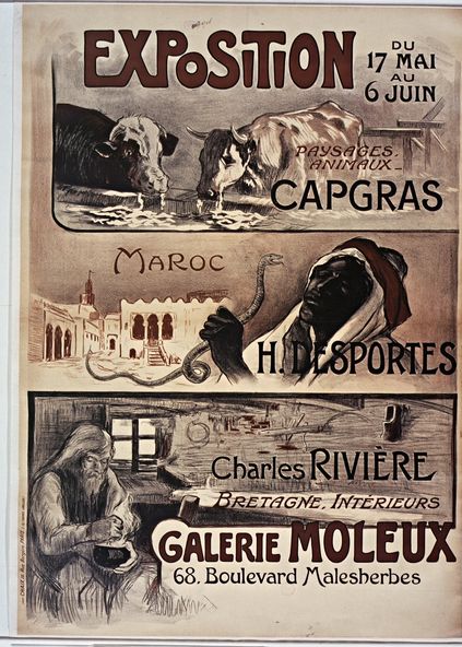 affiche galerie moleux