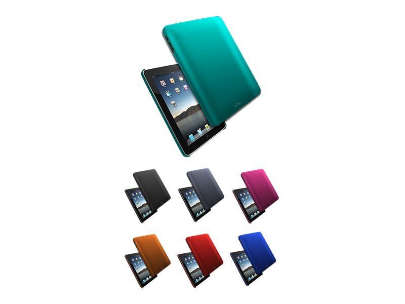 Ifrogz Luxe Lean - Étui rigide pour tablette - polycarbonate - noir - pour Apple iPad 1