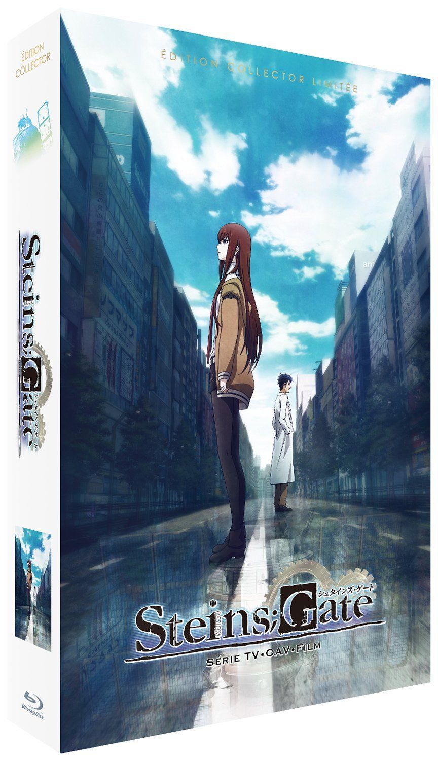 Steins Gate - Intégrale (Série TV + Film) - Collector - Coffret DVD + Blu-ray
