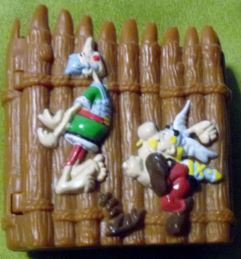 Asterix : Figurine Pot À Crayons 1999 - Pub "Quick" 