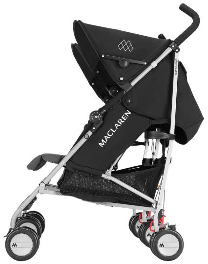 Maclaren Twin Triumph Black/Charcoal