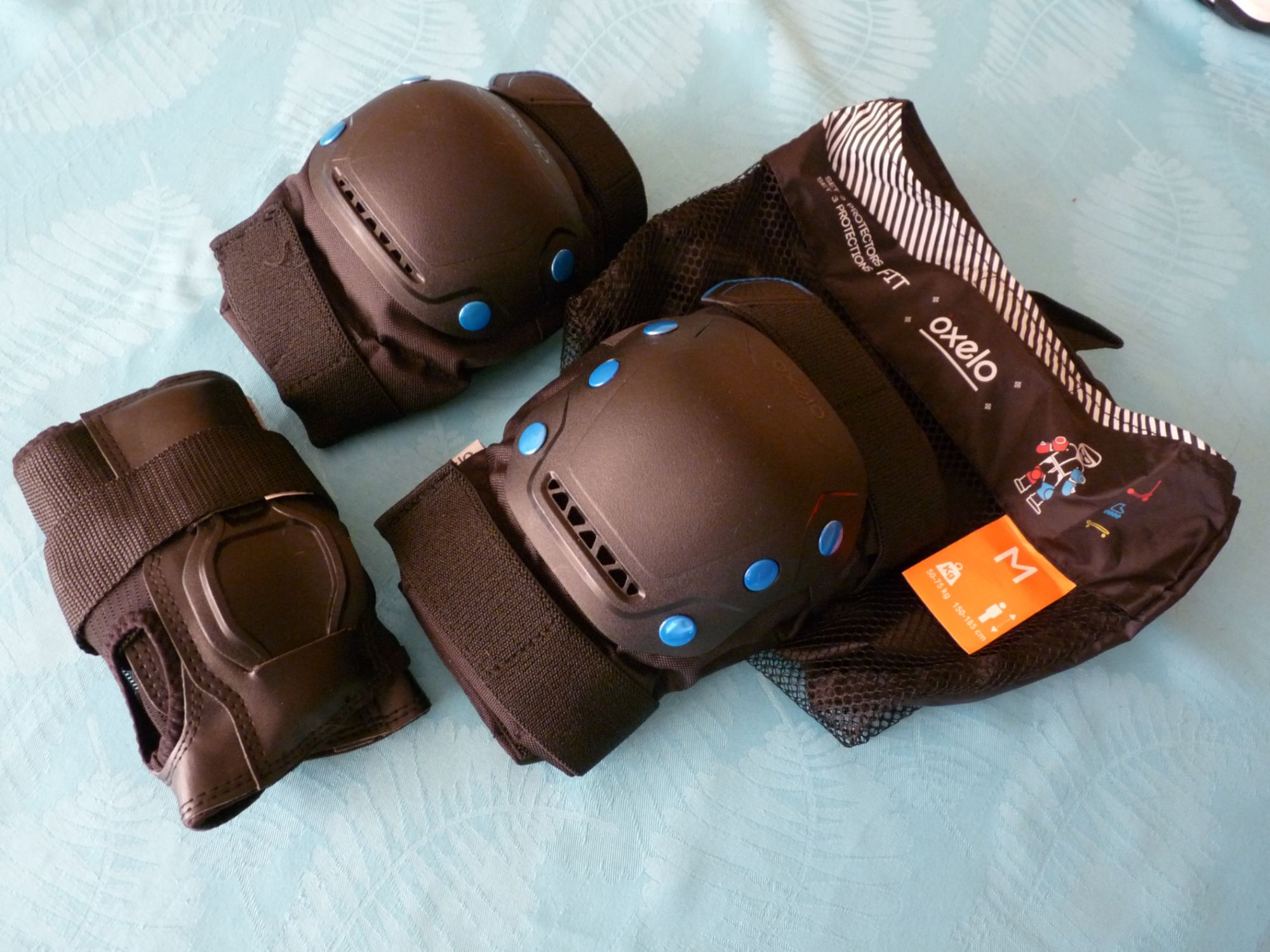 Lot protection coudes genoux mains