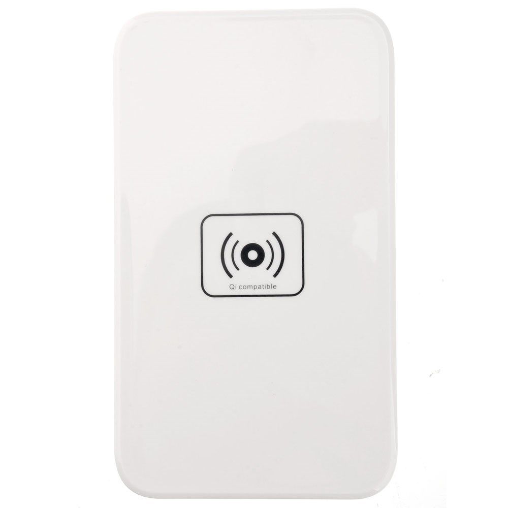 Plateau chargeur blanc sans fils norme Qi à induction extra-plat