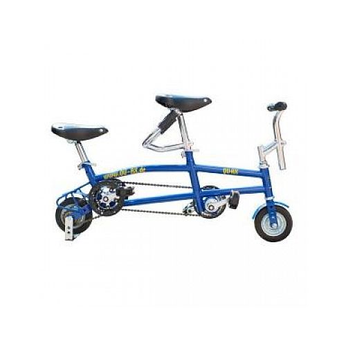 Mini Tandem Qu-Ax 6" Bleu
