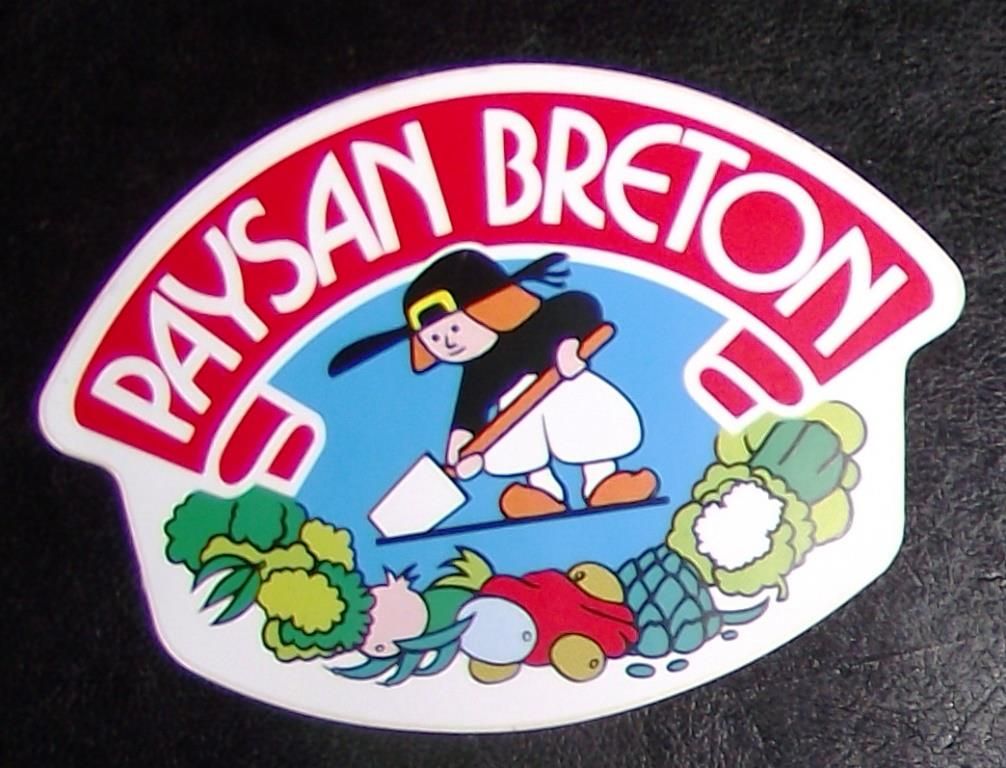 Auto collant Vintage Paysan Breton
