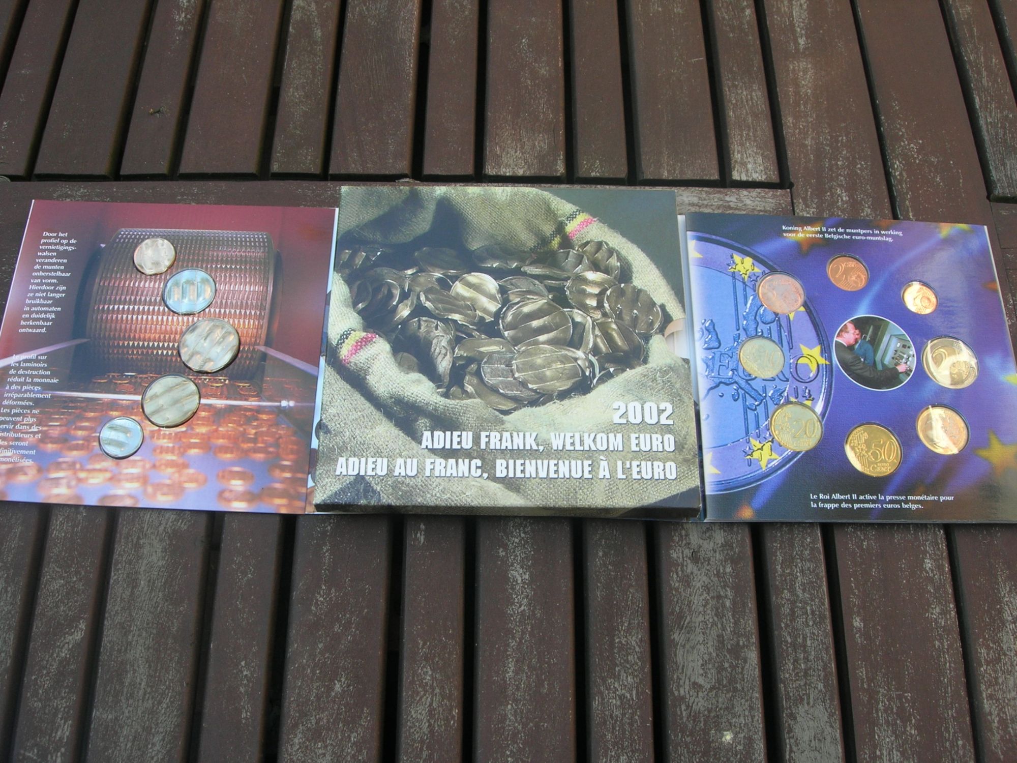 BU BELGIQUE 2002 ADIEU AU FRANC