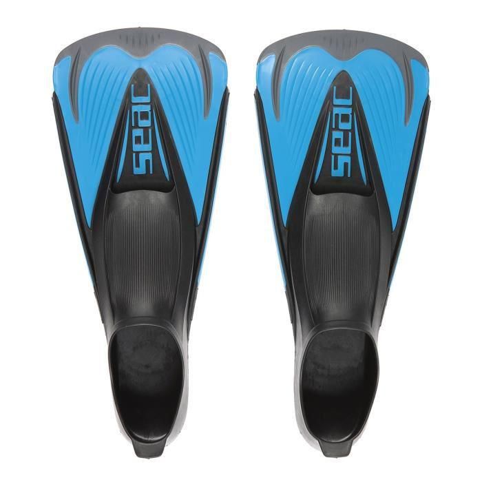 SEAC Palmes Speed-S pour Natation et Randonnee Aquatique - Bleu - 42/43