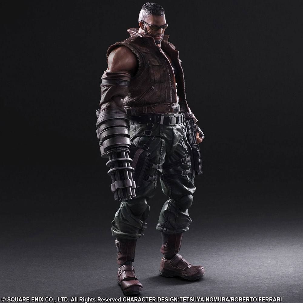 Final Fantasy VII Remake Play Arts Kai figurine No. 2 Barret Wallace 30 cm