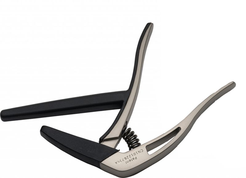 CAPODASTRE PLAT POUR GUITARE CLASSIQUE COULEUR BEIGE