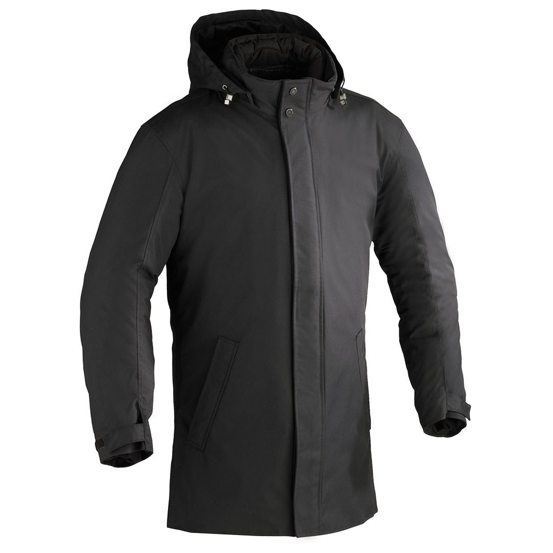 Ixon 105101025-M - Blouson long coqué BRISTOL textile Homme - M/48 - Noir