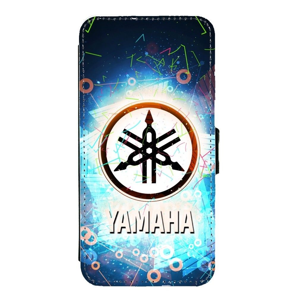 Coque à rabat iphone 5/5S Fan de Yamaha version Crach