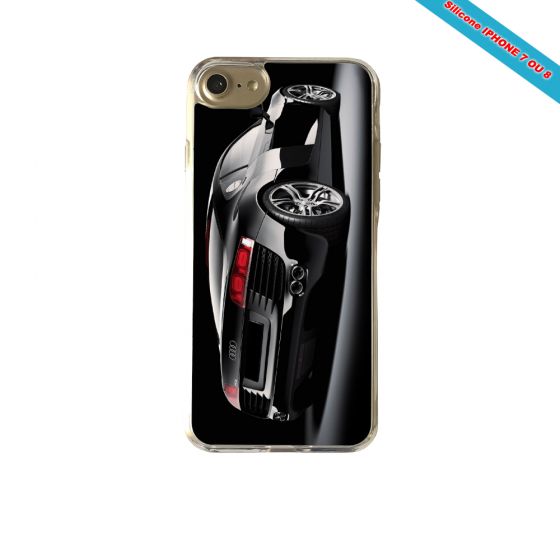 Coque silicone Iphone 7 Fan d'Audi A8