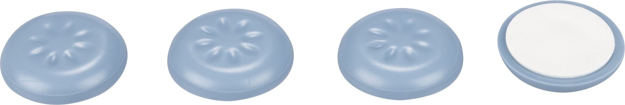 Patin glisseur plastique structure alvéolée 3M - Diamètre 30 mm - Vendu par 4