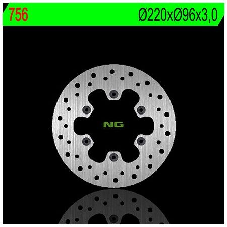 KAWASAKI KX 80 KX 85 KX 100 - DISQUE DE FREIN AVANT NG / 756