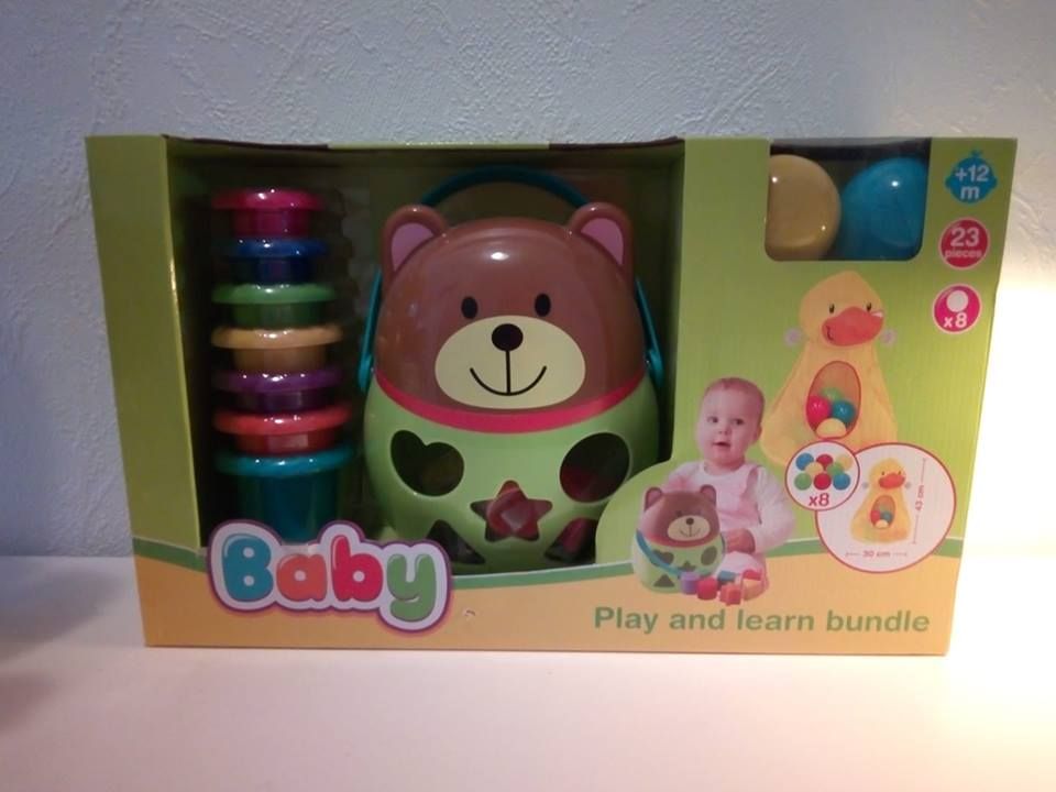 Jeu d'Eveil - Jeu de forme - Set complet pour jouer et apprendre 23 pièces