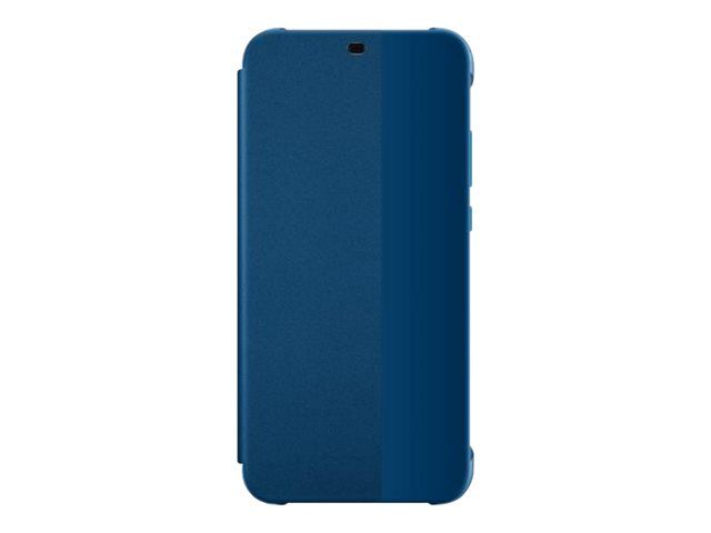 Huawei - Étui à rabat pour téléphone portable - bleu - pour Huawei P20 lite
