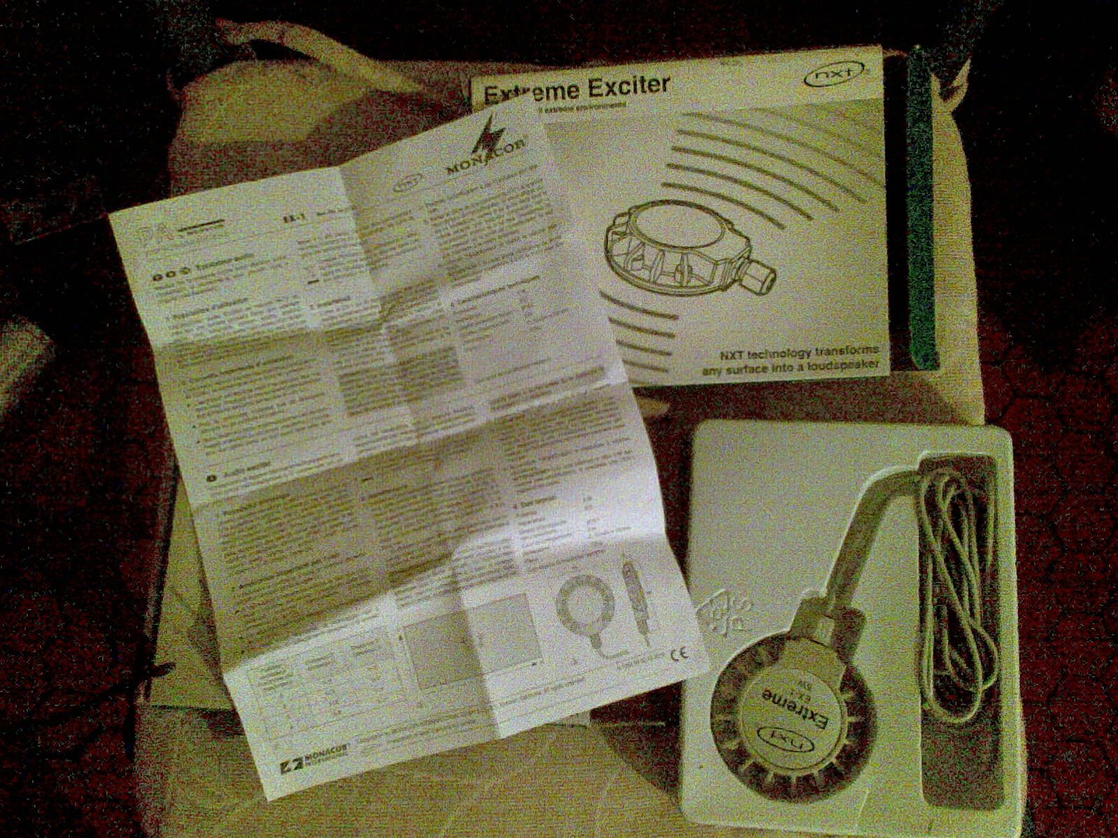 EXTREME EXCITER - nxt - haut parleur d exterieur