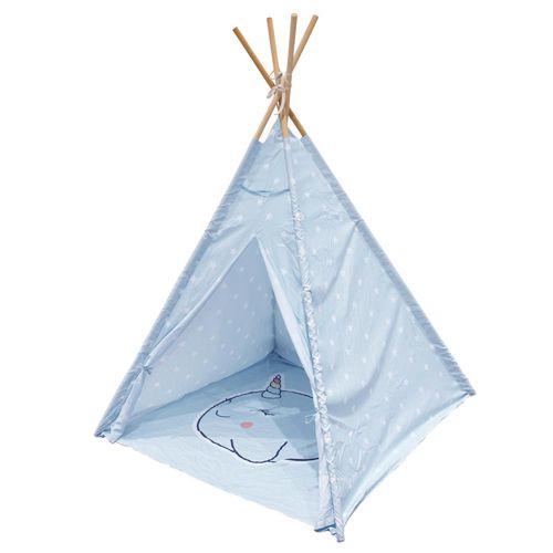 Tipi enfant Narval Bleu The Home Deco Factory