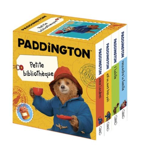 Paddington, La Petite Bibliothèque - Coffret En 4 Volumes : Paddington Rencontre La Famille - Paddington Est Un Ours Très Poli - Paddington S'habille - Paddington Aime Londres