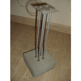 pied enceinte satellite / arriére home cinema ikea