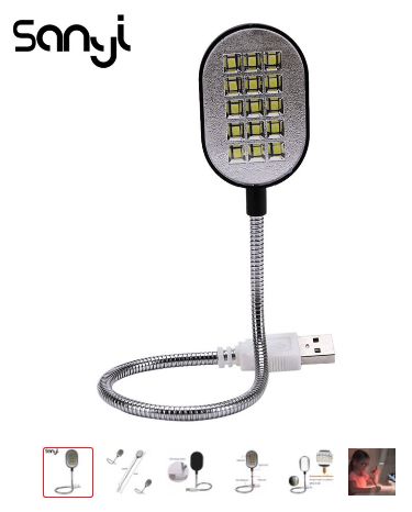 Lampe USB 15 LED 5 watts