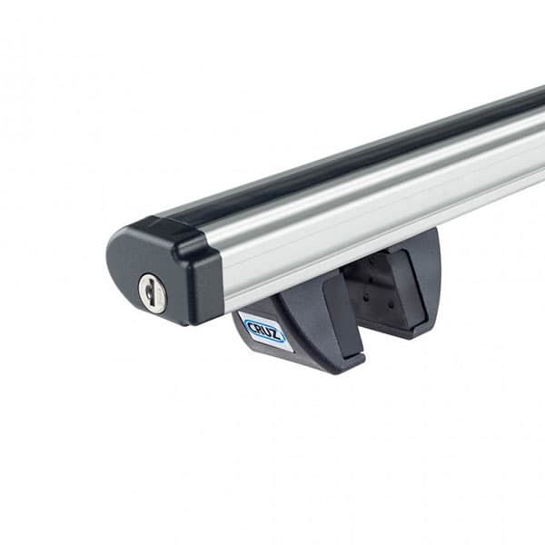 Barres de toit universelles Cruz utilitaire Alu cargo R pour Peugeot Partner Tepee 5 portes 75Kg Peugeot Partner Tepee