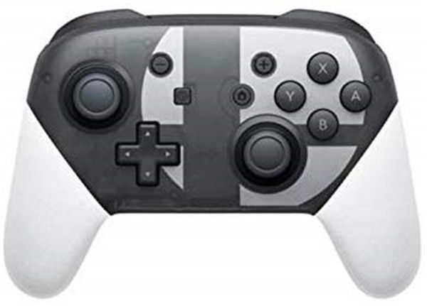 Manette sans fil pour Nintendo Switch, manette Bluetooth Gamepad Pro Controller compatible avec la console Nintendo Switch (noir+blanc)