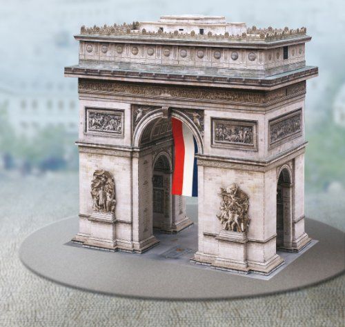 Puzzle 8 pièces Maquette en Carton : Arc de Triomphe