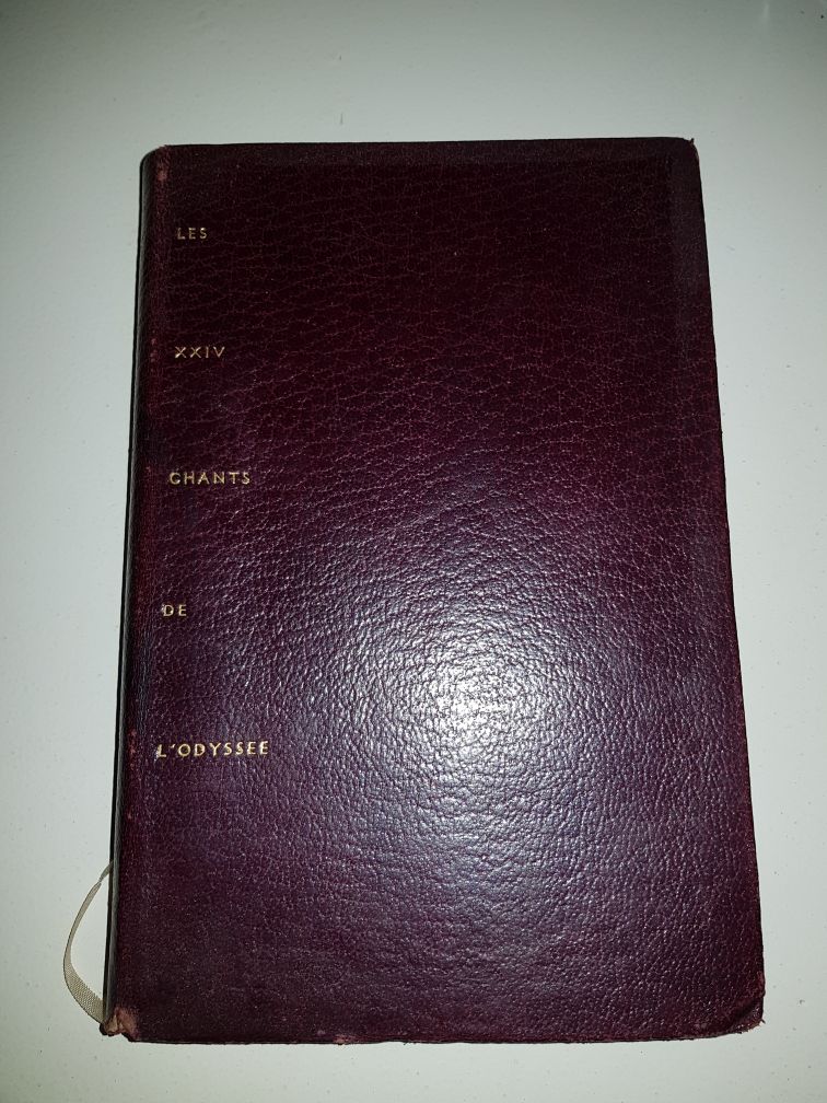 Homère et les chants de l'odyssee club français du livre 1948