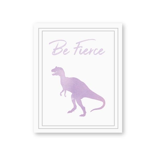 R29415 Dessin Anime Petit Dinosaure Impression Toile Style Nordique Peintures DeCor à La Maison Mur Art Modulaire Photos Moderne Affiches Enfant Chambre Cadre