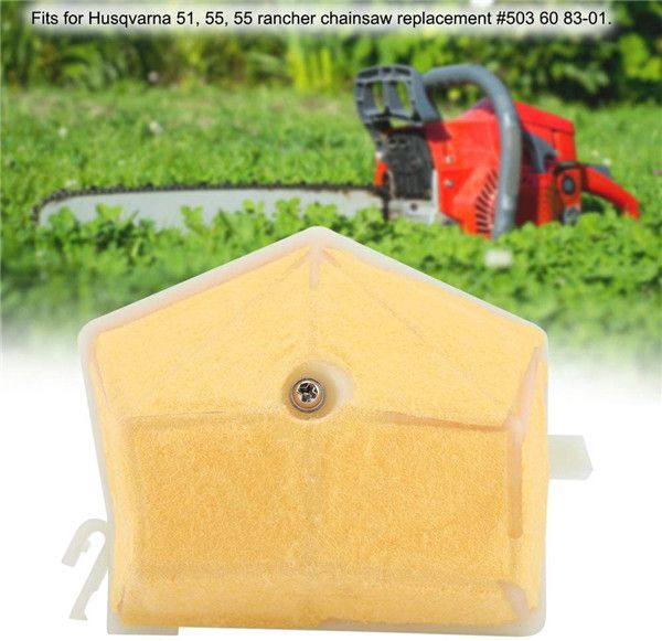 Filtre à air pour Husqvarna 51 55 tronçonneuse